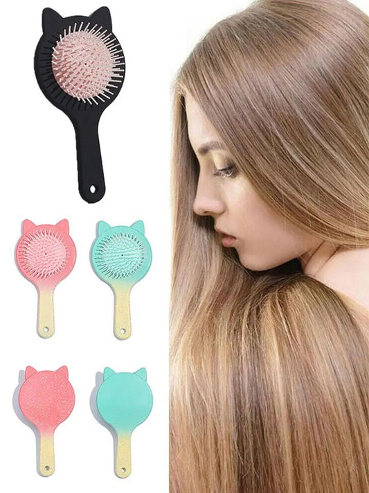 Korean Cat Hair Brush | Comb In Candy Colors
