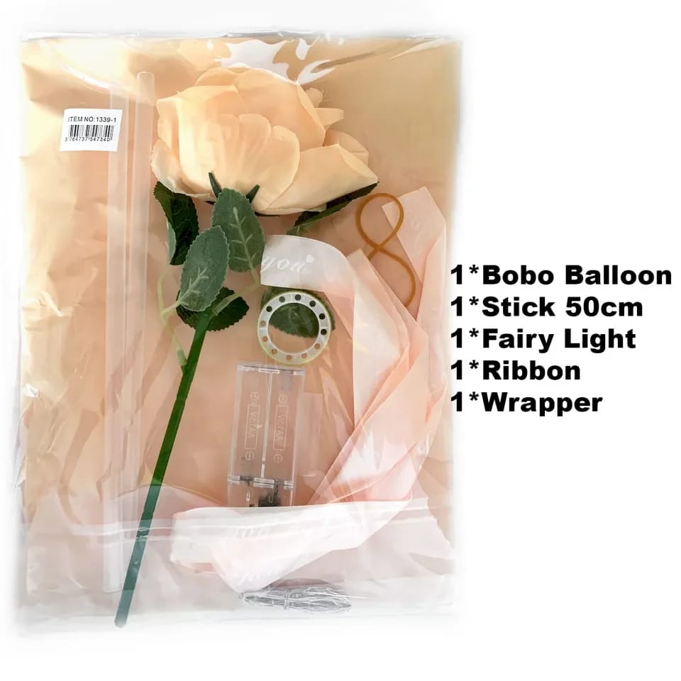 Bobo Balloon Bouquet with Led Light