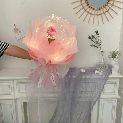 Bobo Balloon Bouquet with Led Light