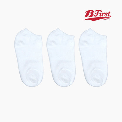 School White Socks For Kids And Adults (3 Pairs)