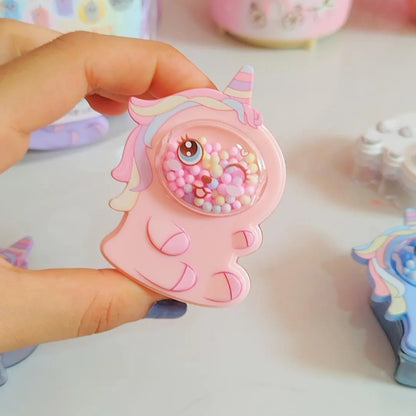 Unicorn Confetti Filled Double Hole Pencil Sharpener