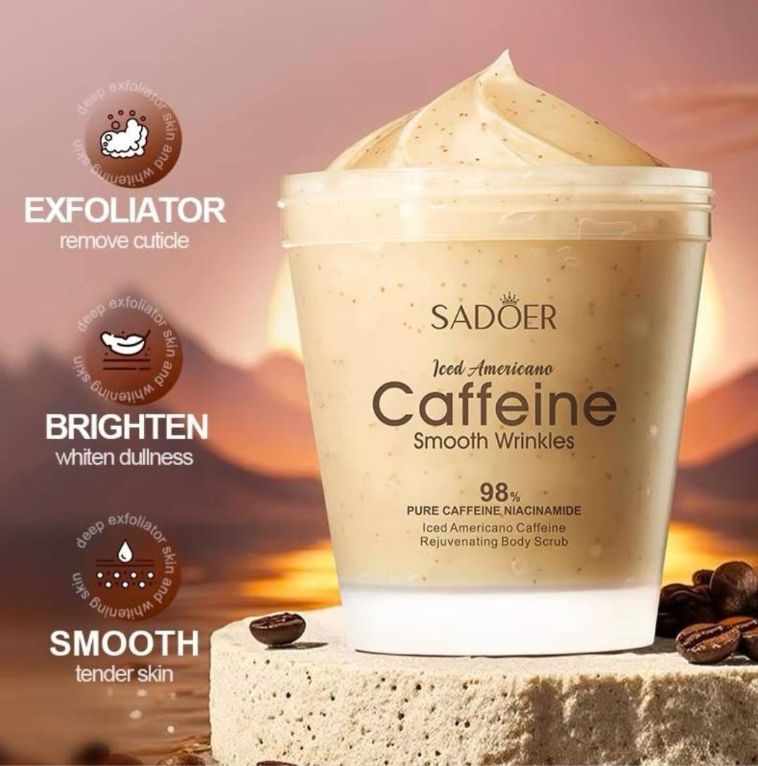 Iced Americano Coffee Body Whitening Scrub