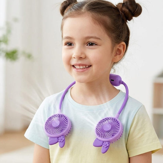 Sanrio Kuromi My Melody Rechargable Kawaii Neck Fan