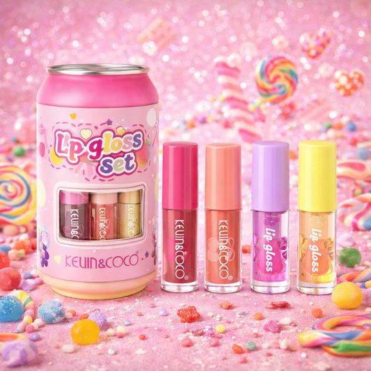 Kevin & Coco Soda Can Lip Gloss Set