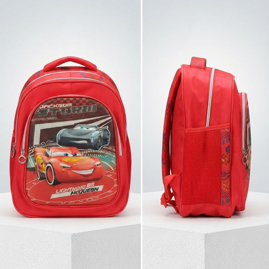 Kids Lightning McQueen Cars School Bag