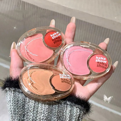 Korean Two Tone Powder Blush