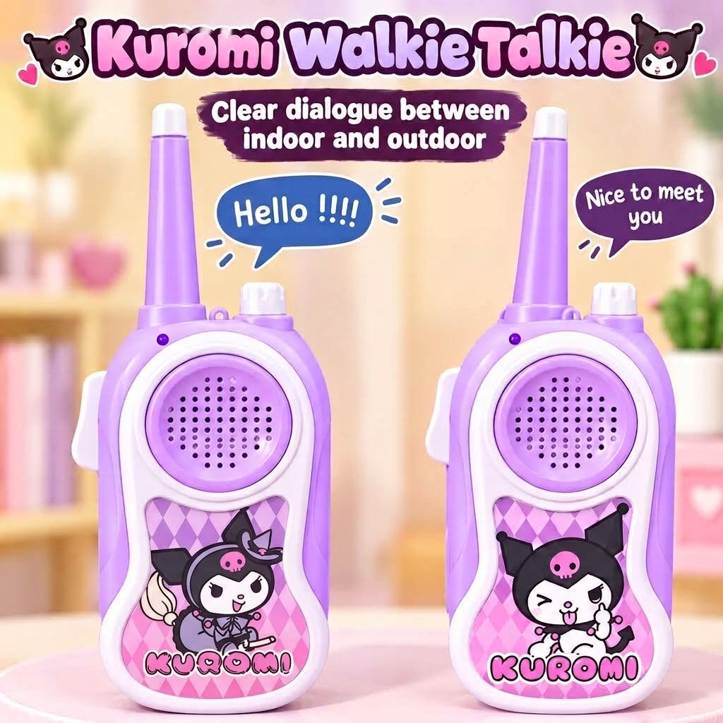 Kuromi Walkie Talkie