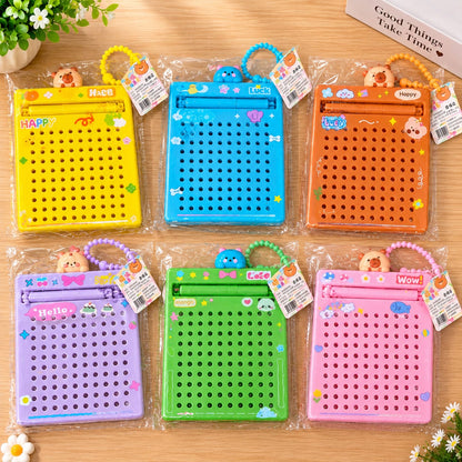 Sanrio Magnetic Drawing Bead Board Game With Pen