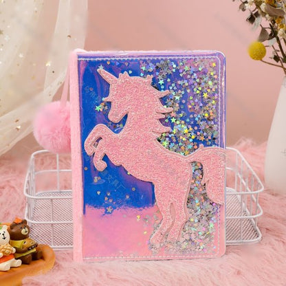 Sparkling Unicorn Confetti Diary