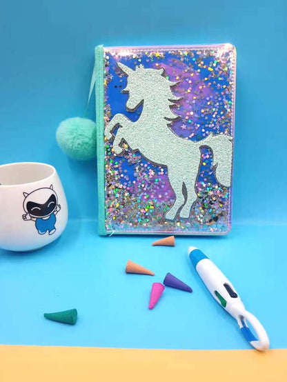 Sparkling Unicorn Confetti Diary