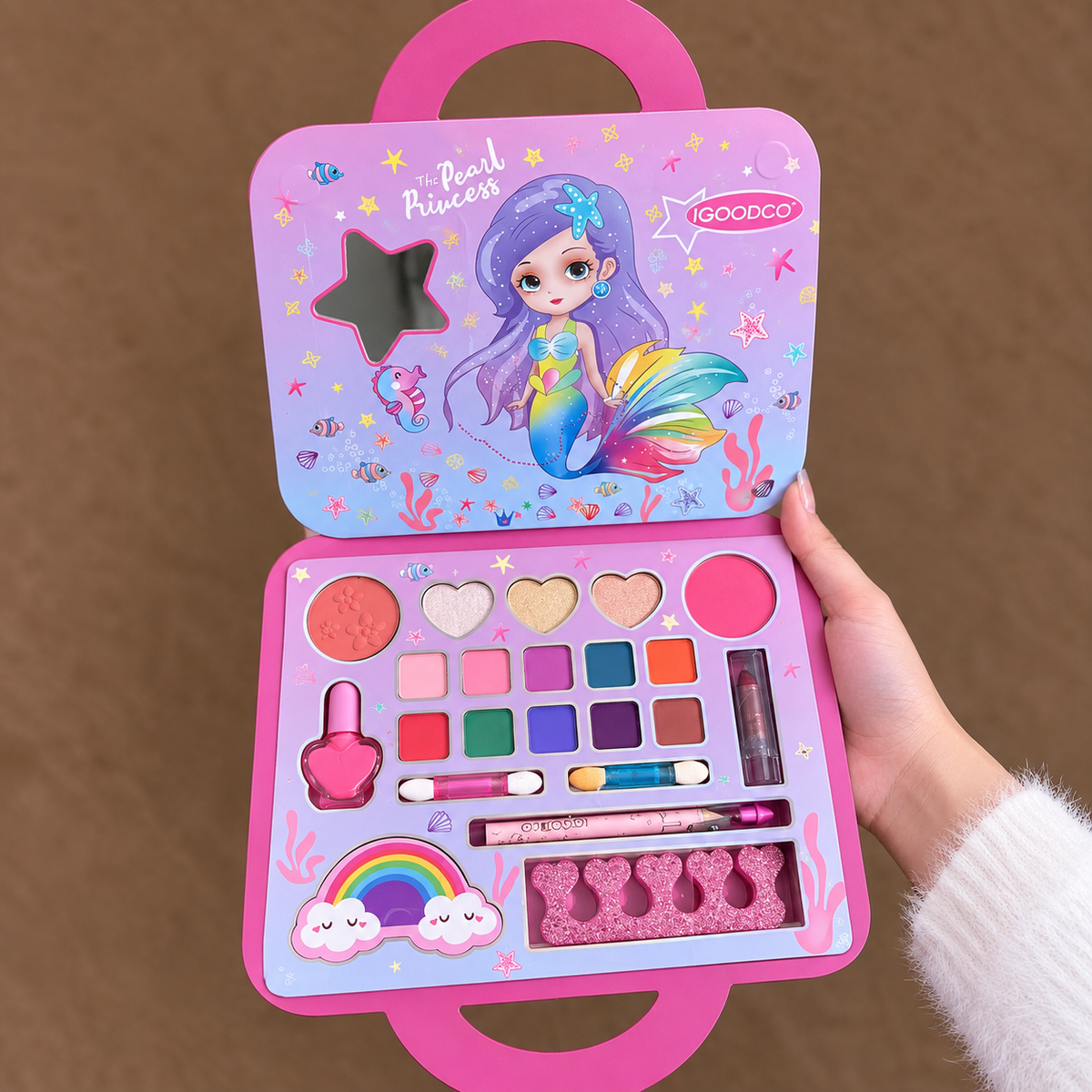 Mermaid All In One Kids Bag Makeup Kit