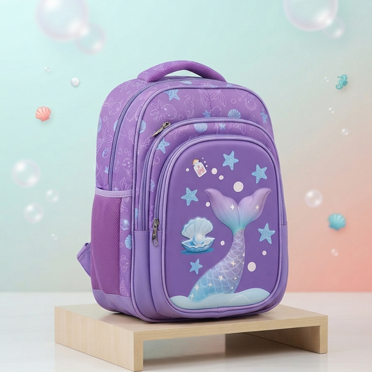 Mermaid School Bag For Girls