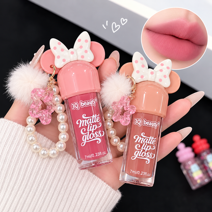 Minnie Mouse Lip Gloss With Charm Hanging