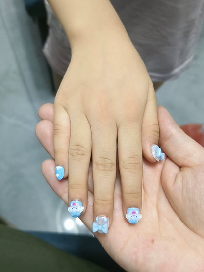 Sanrio Kids Fake Nails With sticker Sheets