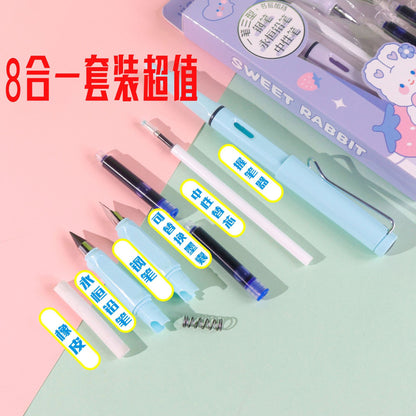 3 in 1 Pens Set (Ink Pen Ball Pen Internal Pencil)