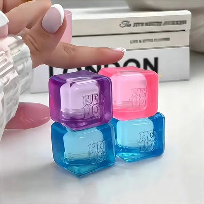 Needoh Nice Ice Baby Cube Squishy | Pack of 4 Needoh