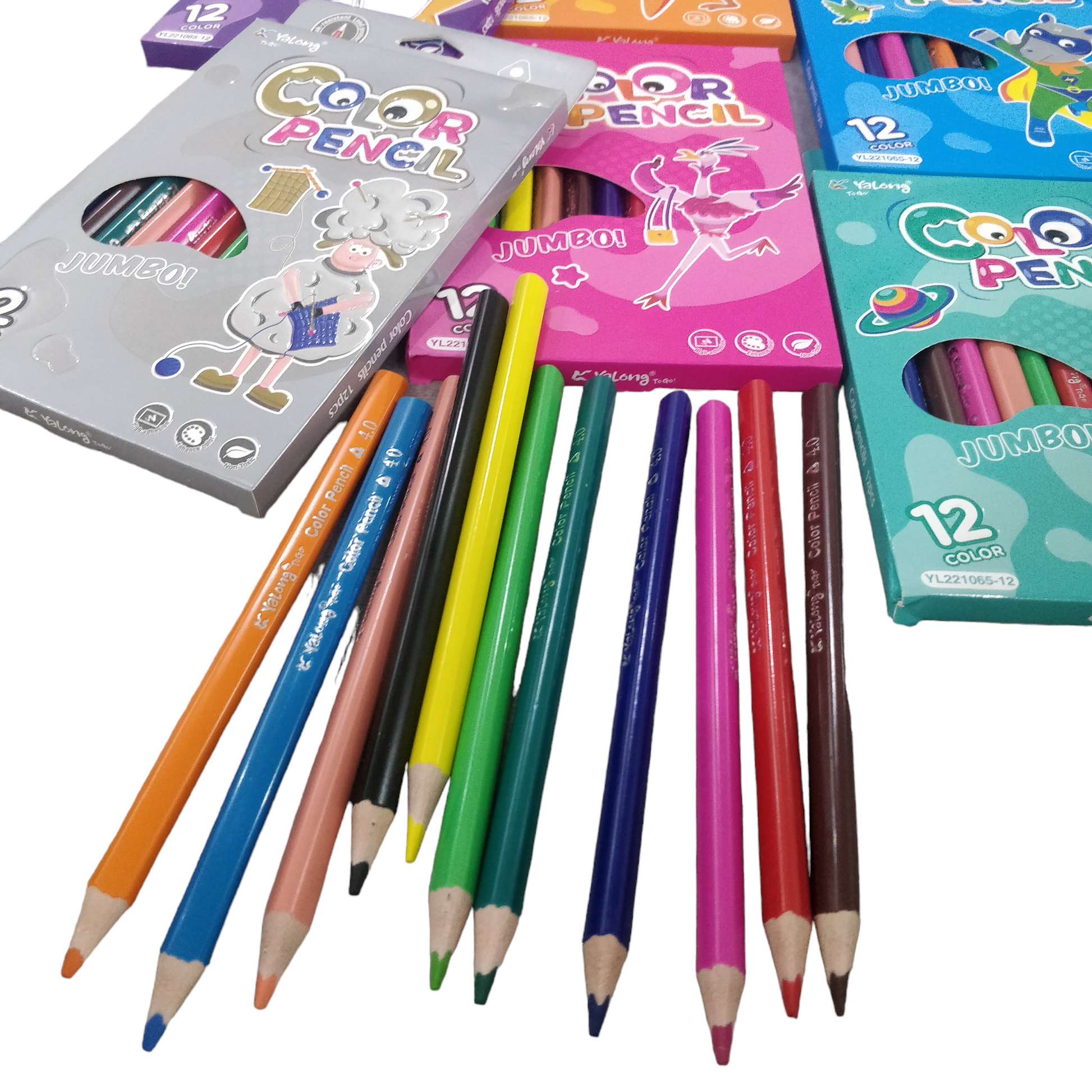 Yalong Jumbo Colour Pencils