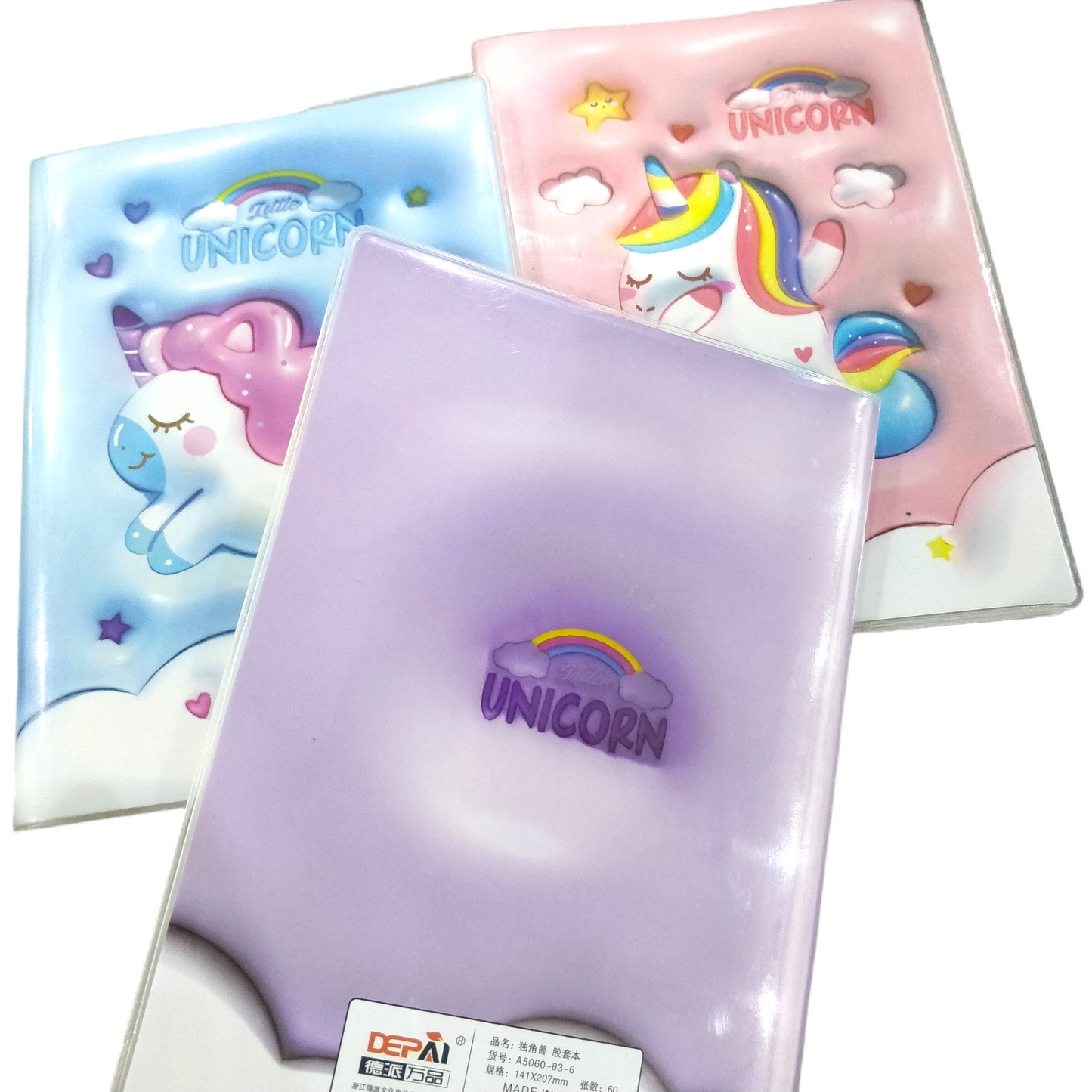 Big Size Unicorn 3D Notebook | Diary