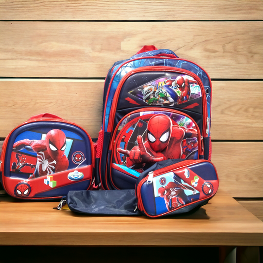 Spiderman School Bag Set