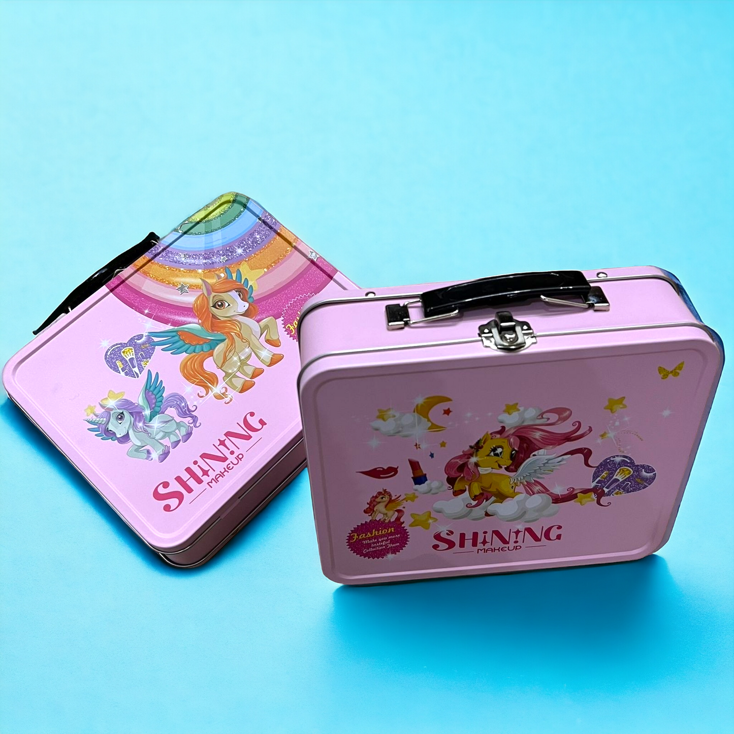 Unicorn Kids Makeup Tin Box