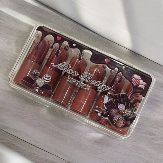 Chocolate Scented Mini Lipsticks Set