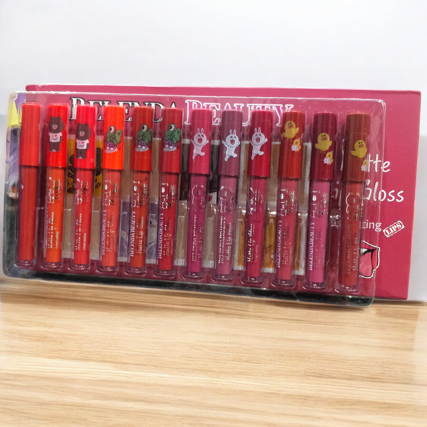 Kawaii Matte Lip Gloss Set