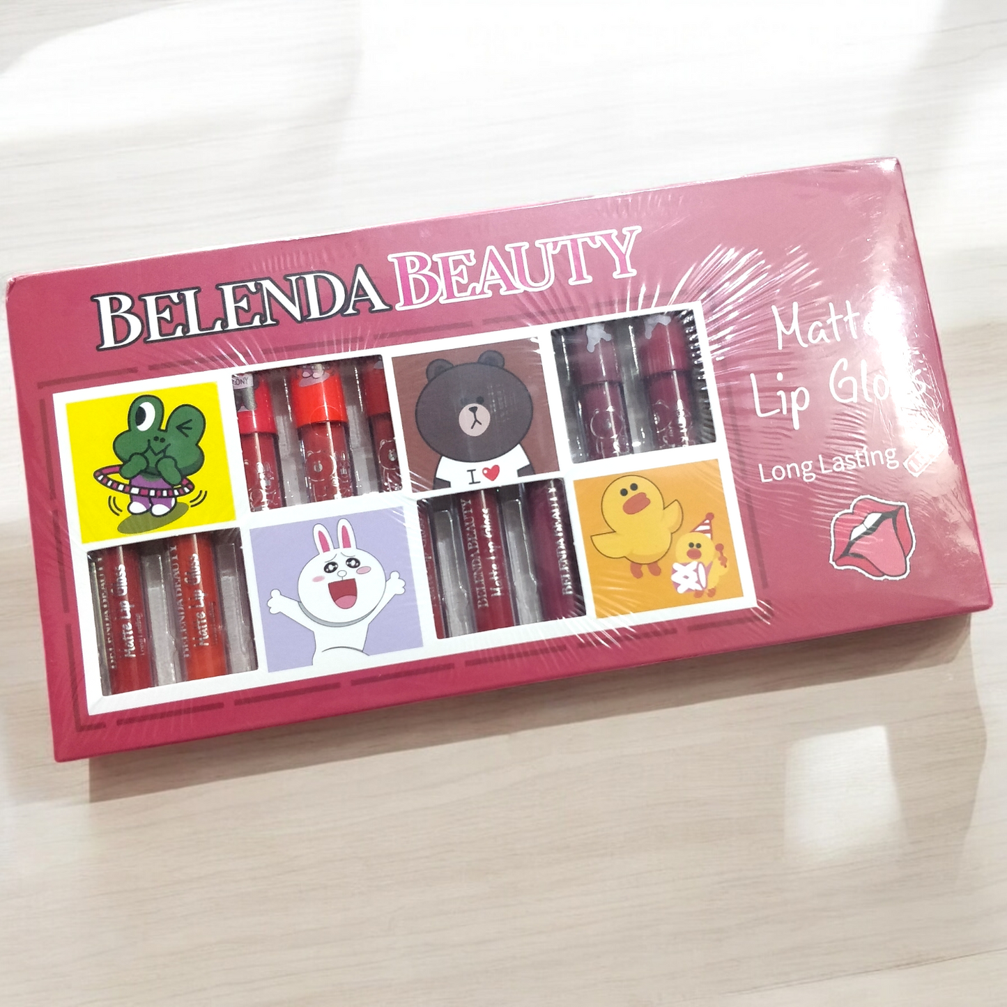 Kawaii Matte Lip Gloss Set