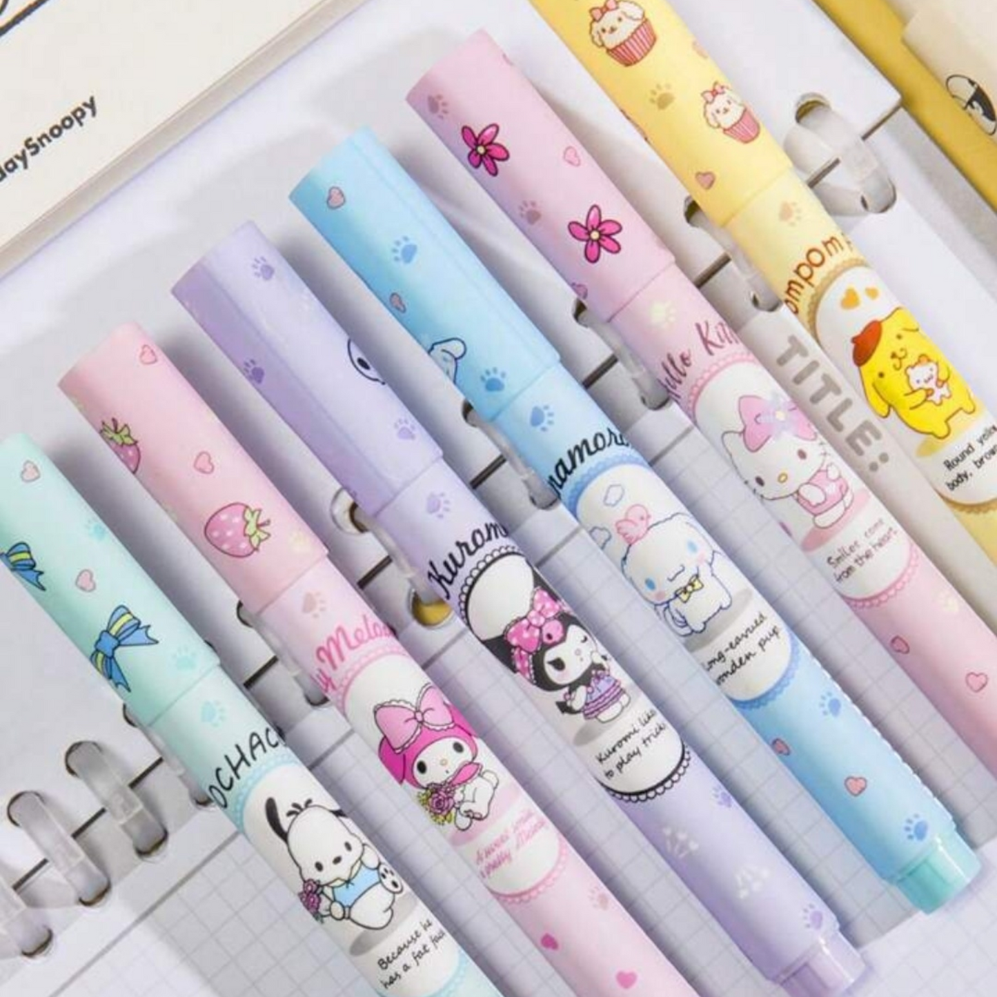 Sanrio Highlighter Pens