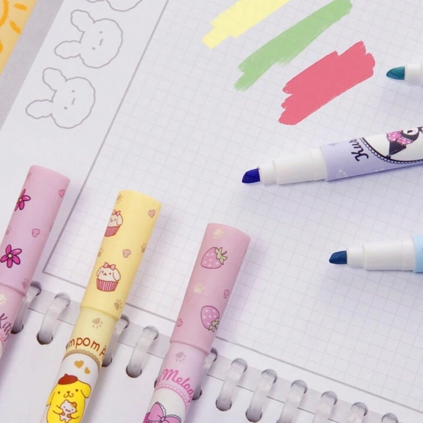 Sanrio Highlighter Pens