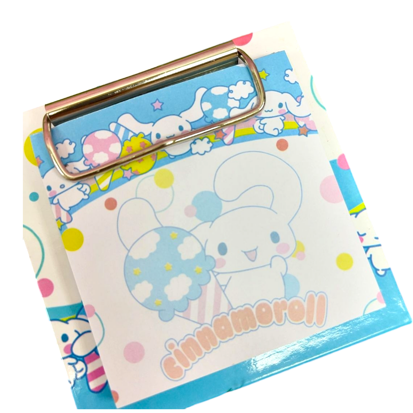 Sanrio Mini Note Pad With Clip Board