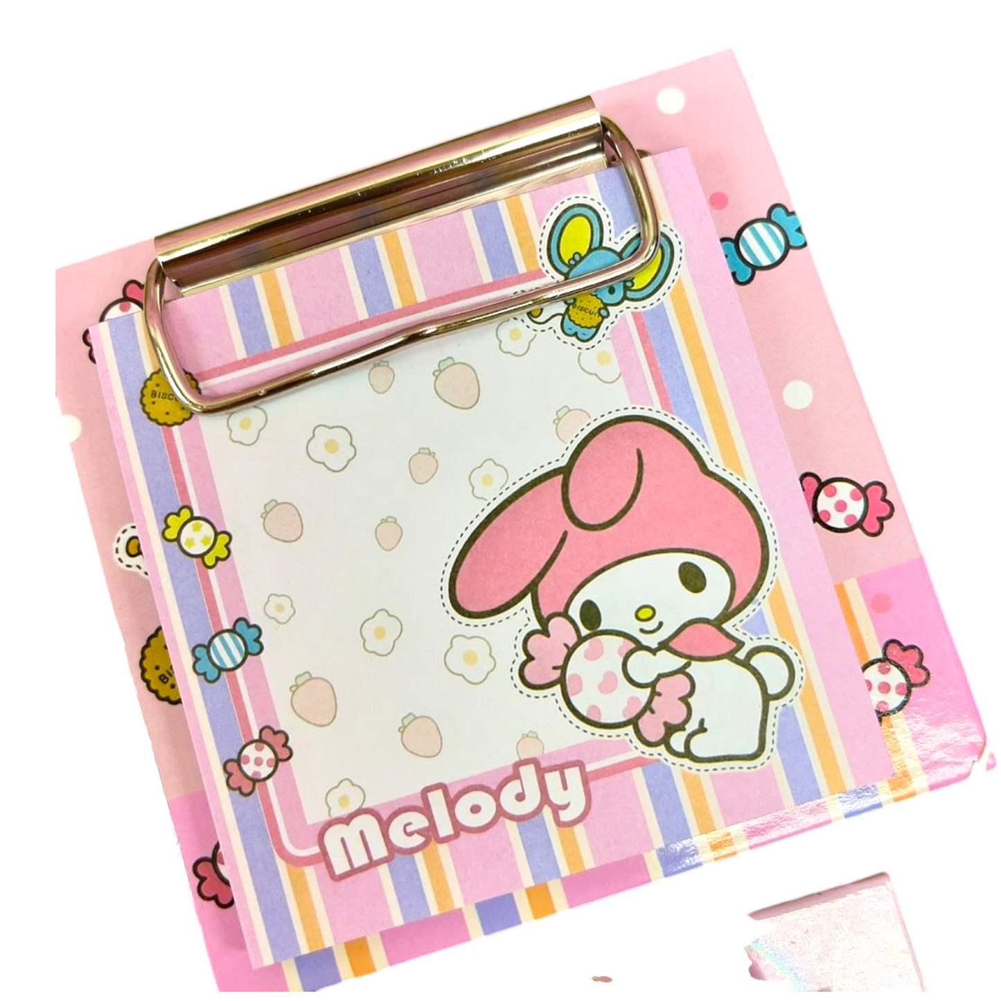 Sanrio Mini Note Pad With Clip Board