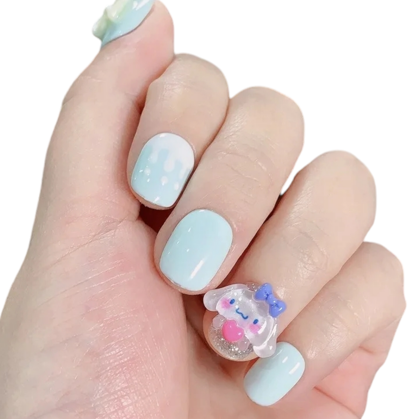 Sanrio Kids Fake Nails With sticker Sheets