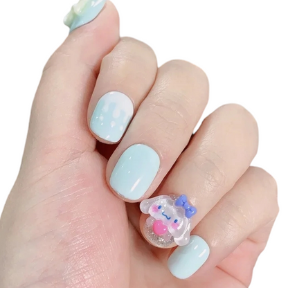 Sanrio Kids Fake Nails With sticker Sheets