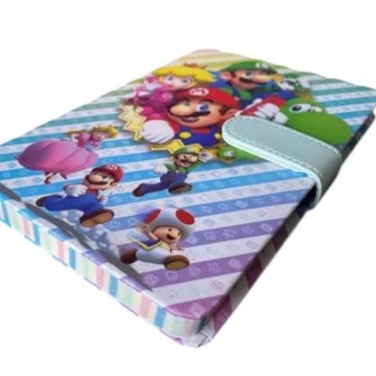 Super Mario Bros PU Leather Note Book