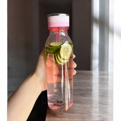 Tritan High Quality Transparent Glass Look Water Bottle