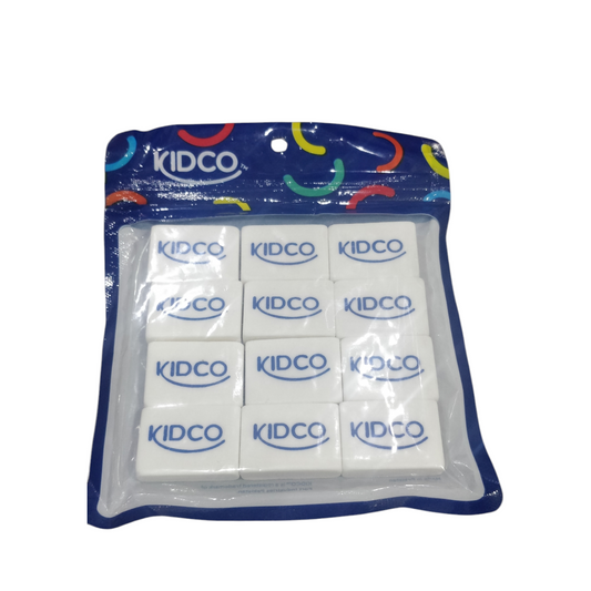 Kidco High Quality Erasers Pack Of 12