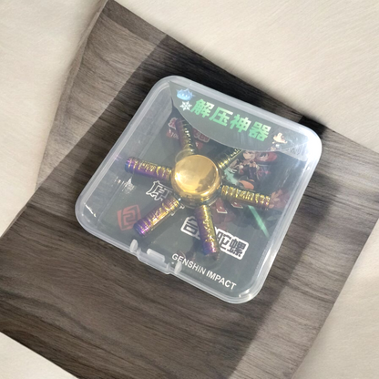 Genshin Impact Alloy Spinner In Gift Box