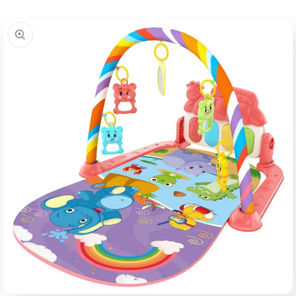 Baby Play Gym Mat With Rattles And Piano