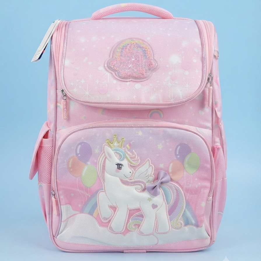 Premium Unicorn School Bag for Kids – Perfect for Montessori to Grade 1