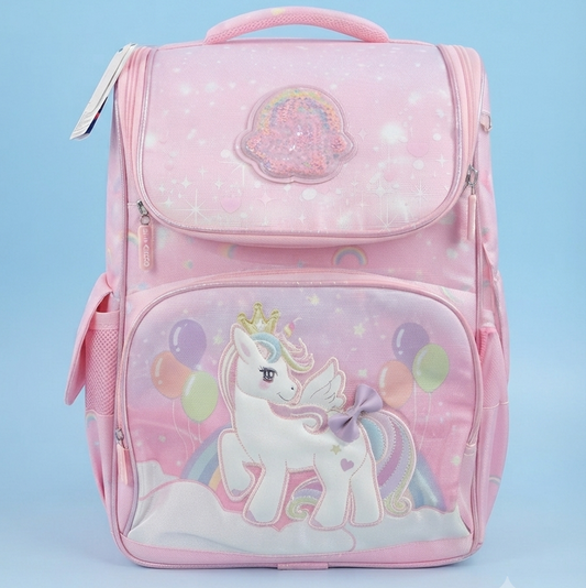 Premium Unicorn School Bag for Kids – Perfect for Montessori to Grade 1
