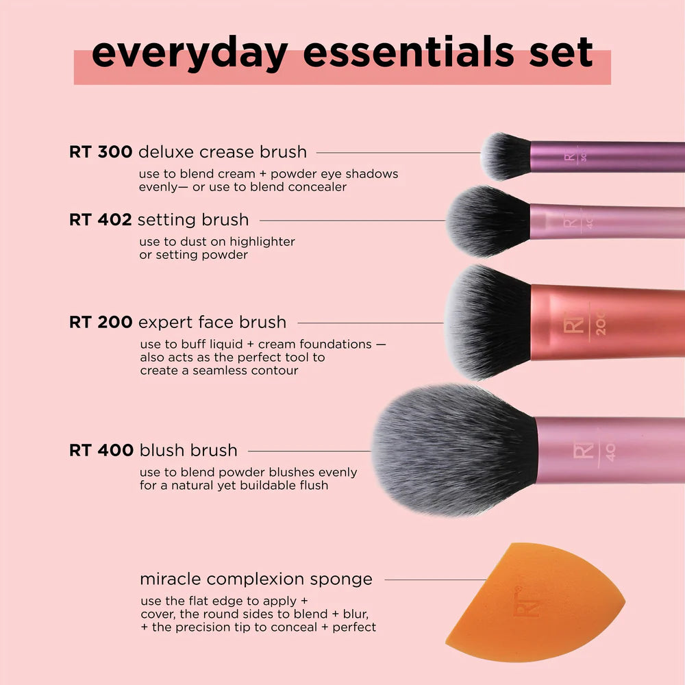 Real Techniques Professional Soft Makeup Brushes