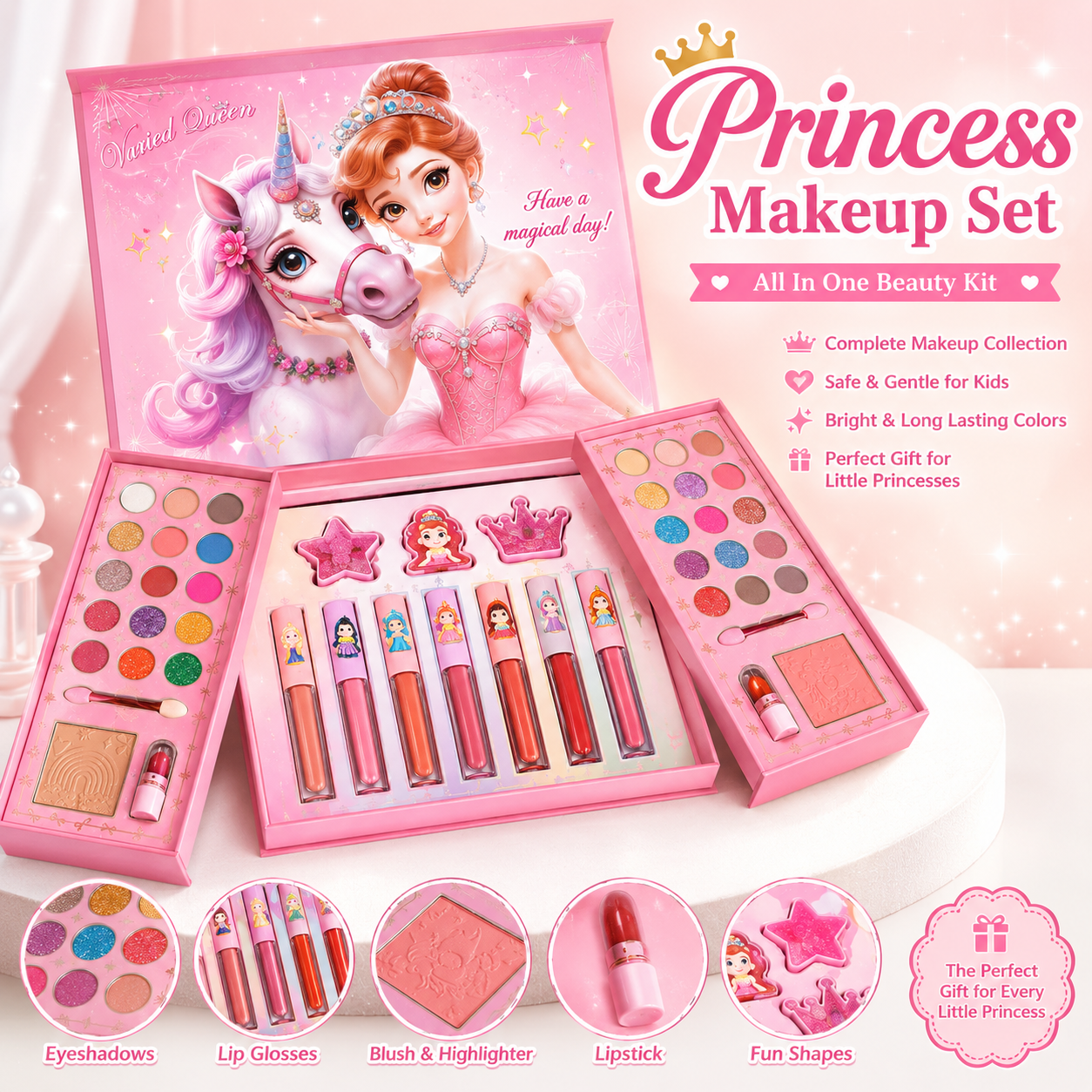 Royal Princess Makeup Set