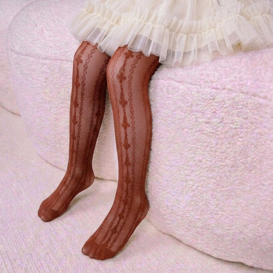 Rusty Red Ballerina Leggings