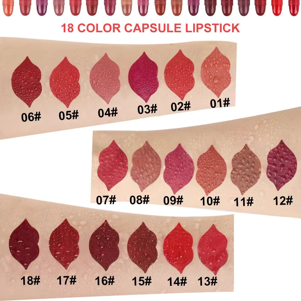 Capsule Lipsticks | Pack Of 18