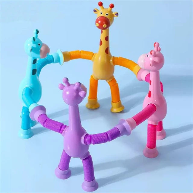 Giraffe Pop Tube fidget Toy
