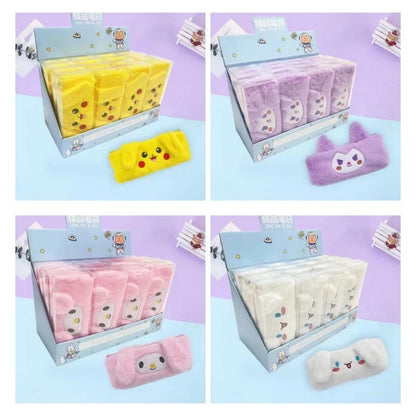 Sanrio Multi Purpose Fur Pouch My Melody |  Kuromi |  Cinnamoroll | Pompompurin