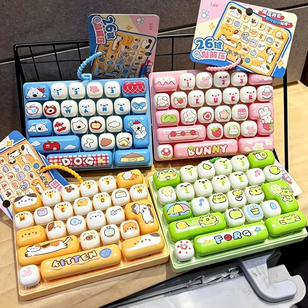 Keyboard Fidget Clicker | Big Size New Edition