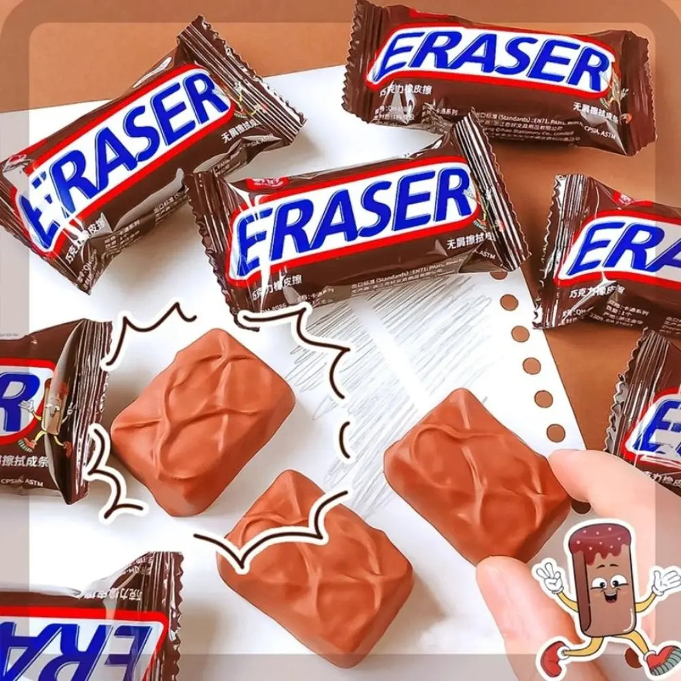 Snickers Chocolate Eraser