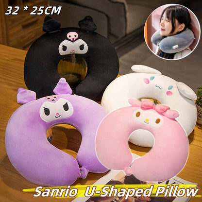 Sanrio Neck Pillow For Car Or Aeroplane Travel | Kuromi Cinnamoroll My Melody