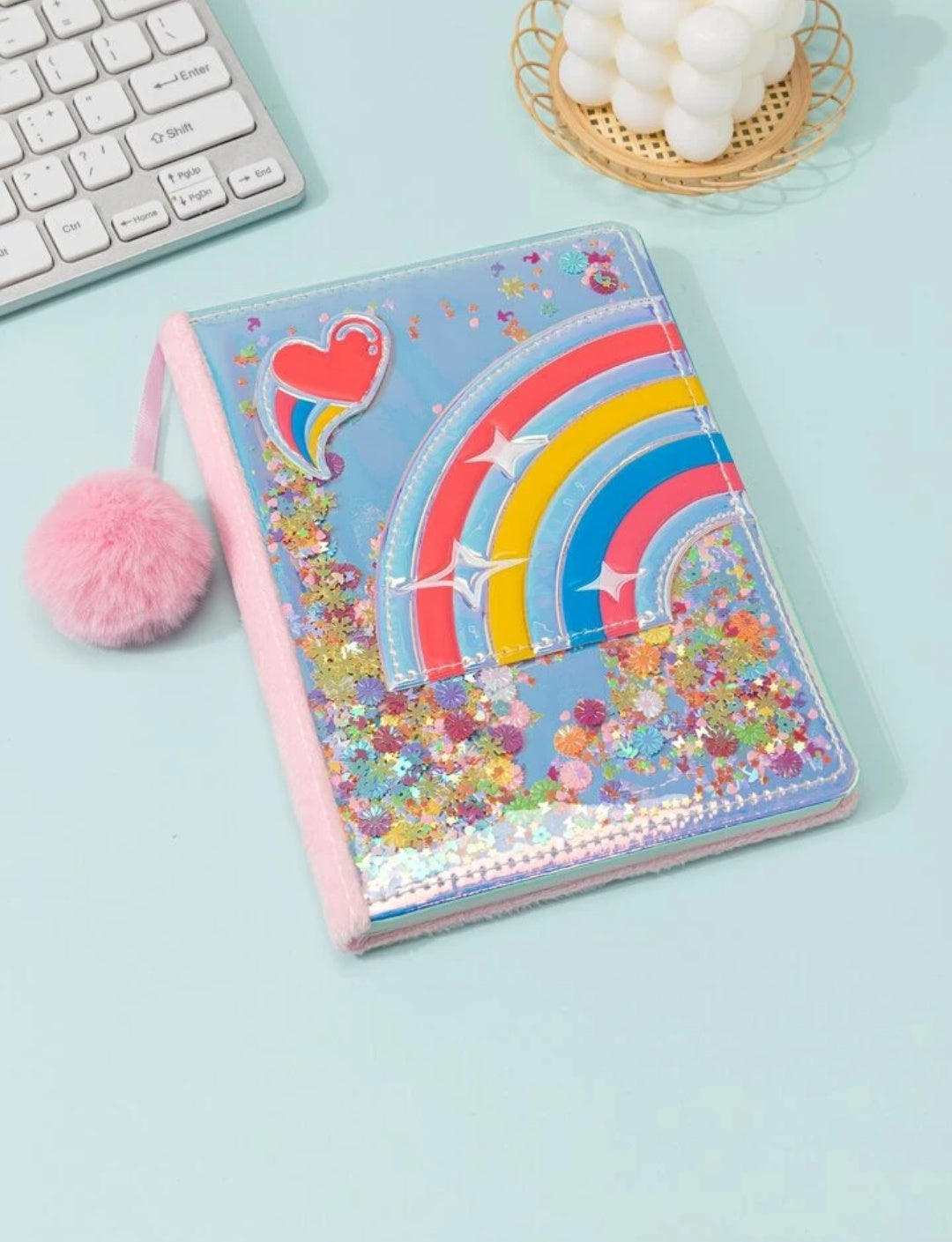 Rainbow Holographic Notebook